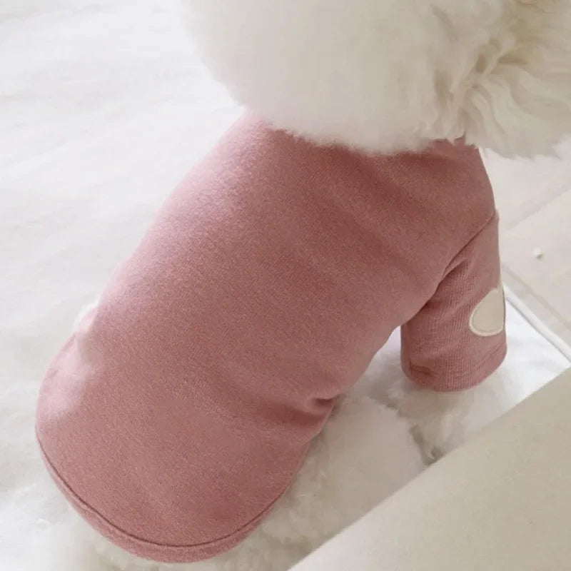 Love Winter Warm Pet Clothes