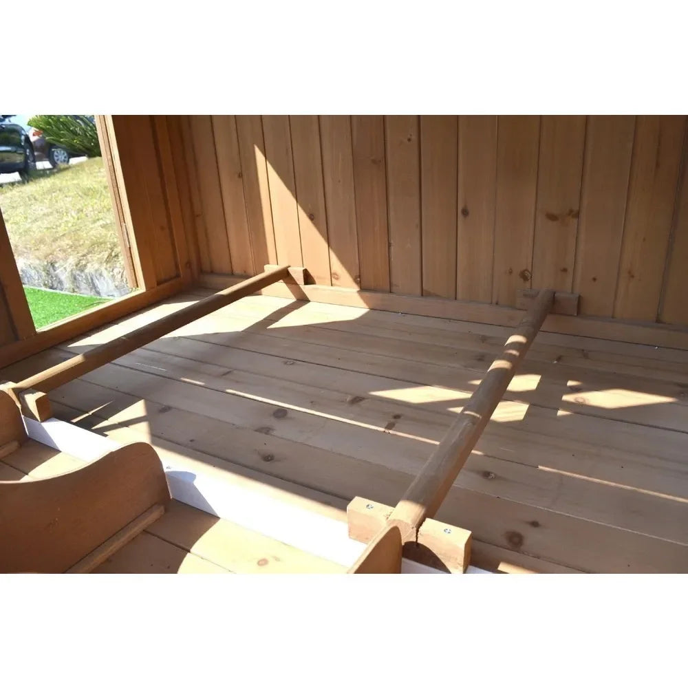 New Large Backyard Wooden Chicken Coop