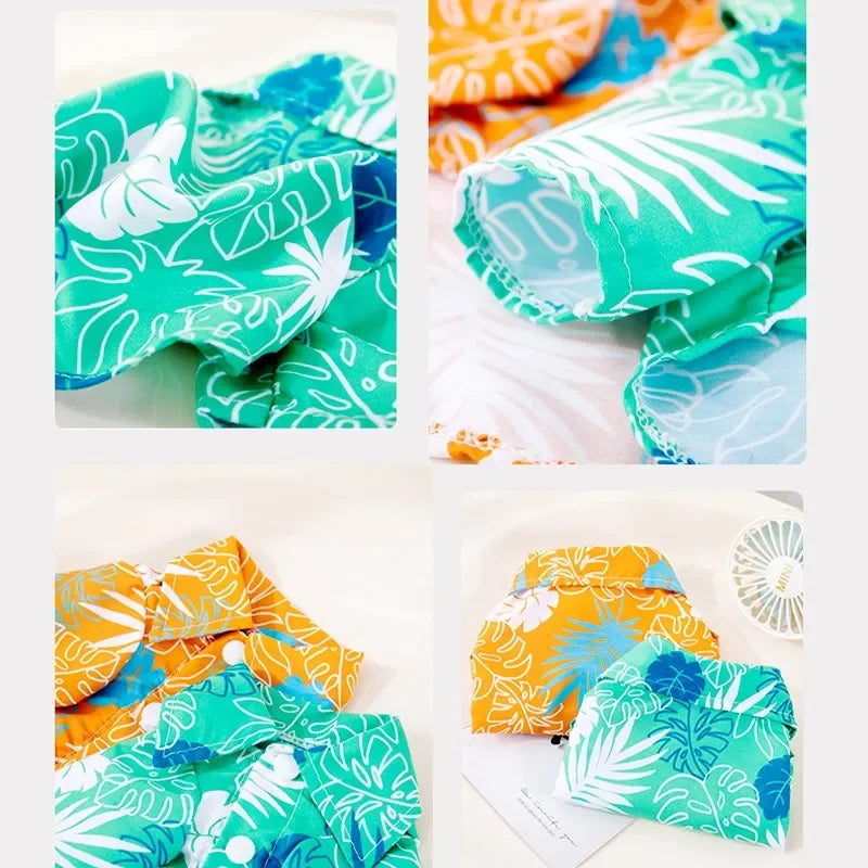 Summer Hawaiian Dog Clothes
