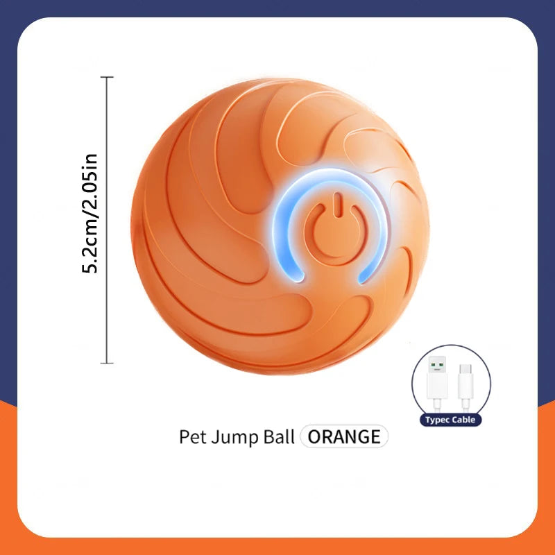Smart Pet Toy Ball Automatic, Interactive, Rechargeable