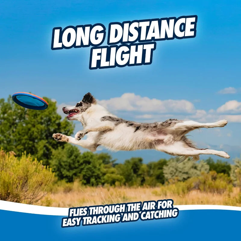 Paraflight Flying Dog Disc,  Soft Rubber Edges