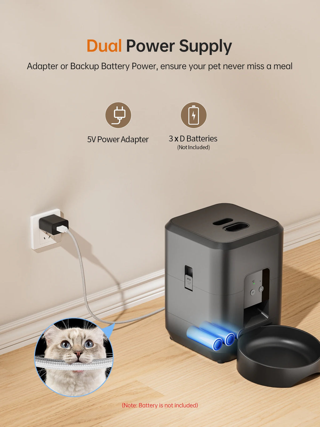 Cat Mom Loves Feeder With App Control