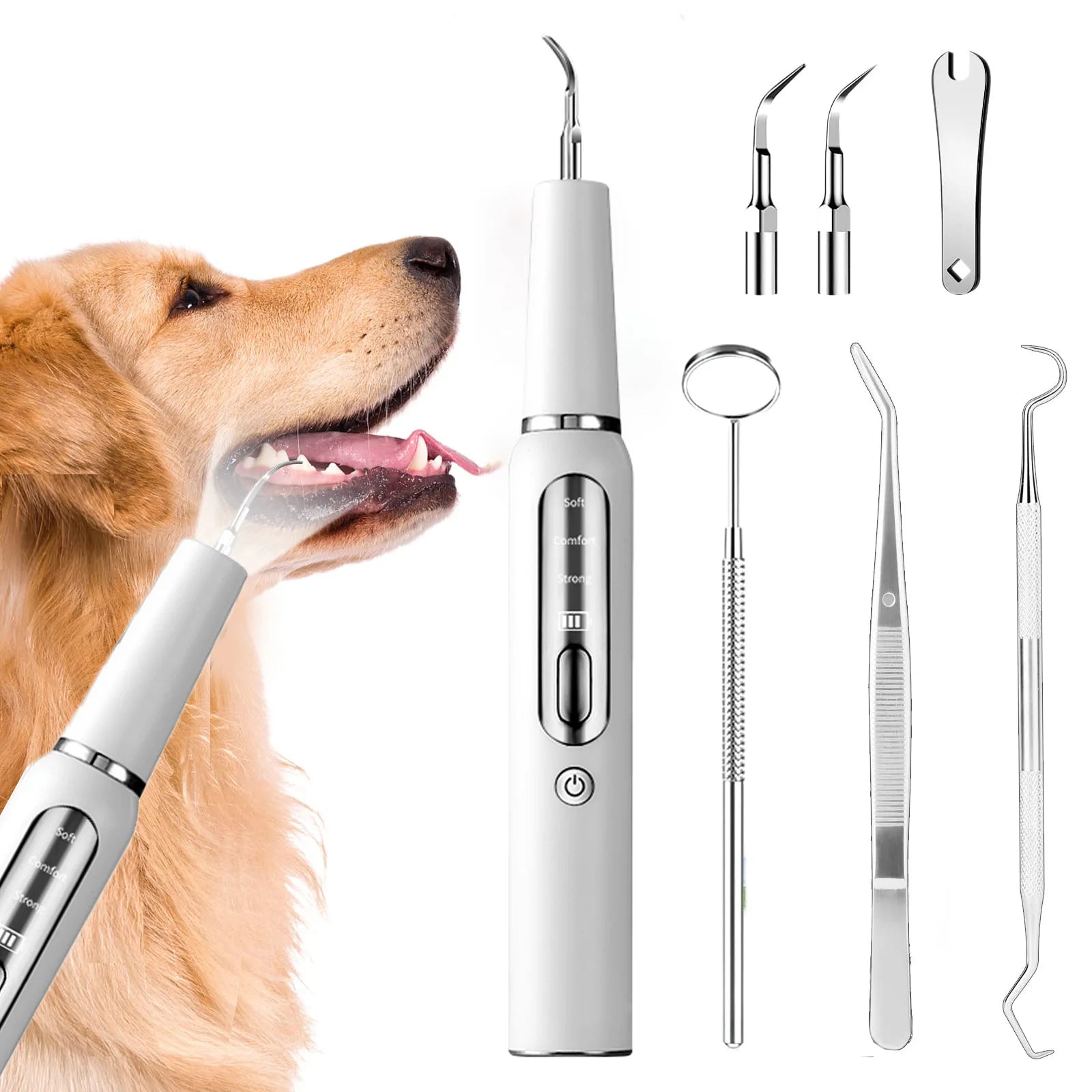 Dog Tooth Calculus Device Ultrasonic Toothbrush
