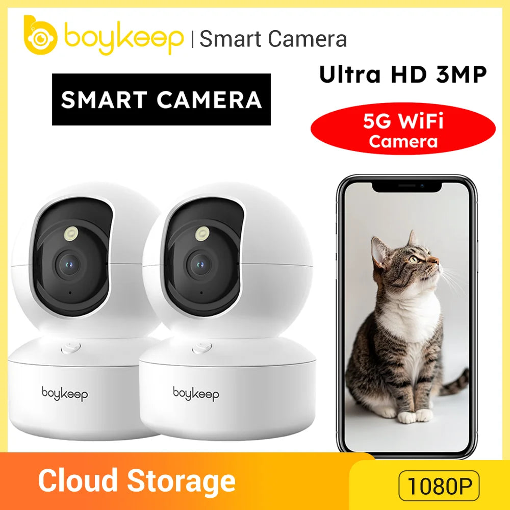 2PCS Upgrade Camera Pet Surveillance