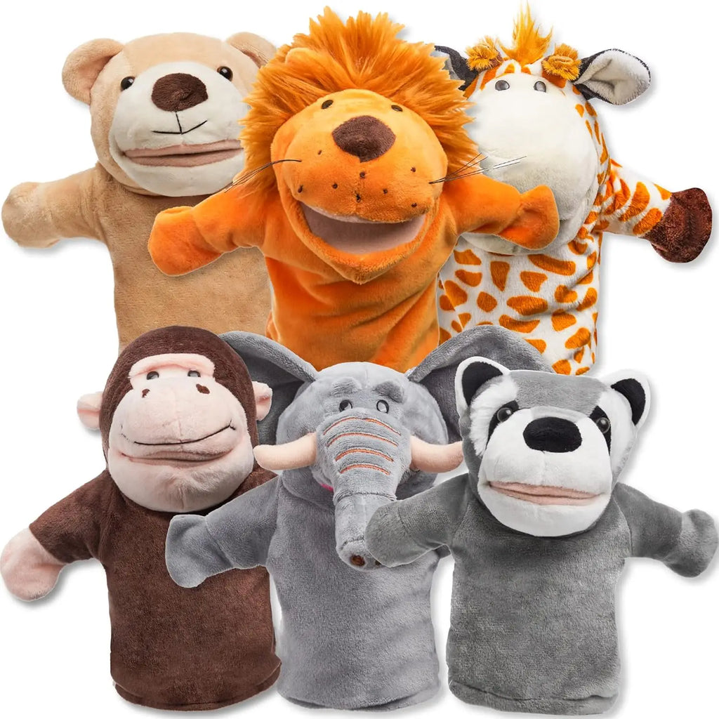 Joyfy 6Pcs Kids Hand Puppets