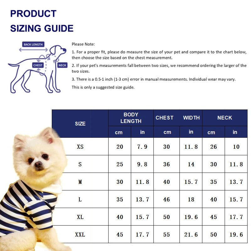 Summer Polo Shirt for Dogs