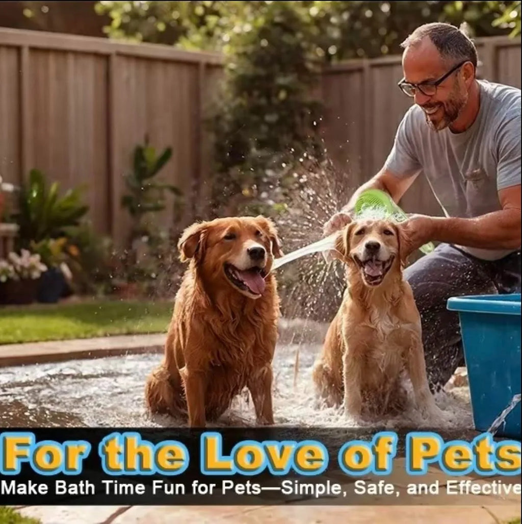 1pcs  Adjustable Pet Bath Brush Set