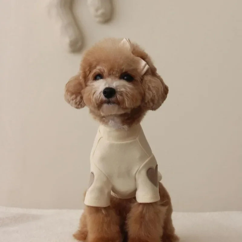 Love Winter Warm Pet Clothes