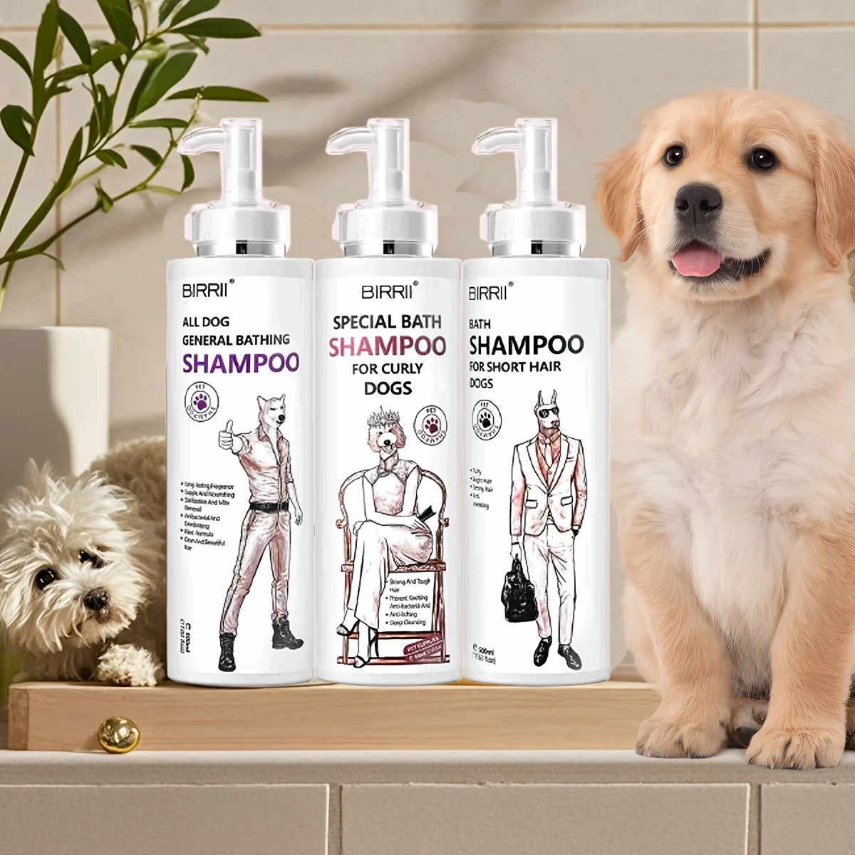 Dry shampoo for pets - no water, no rinsing required