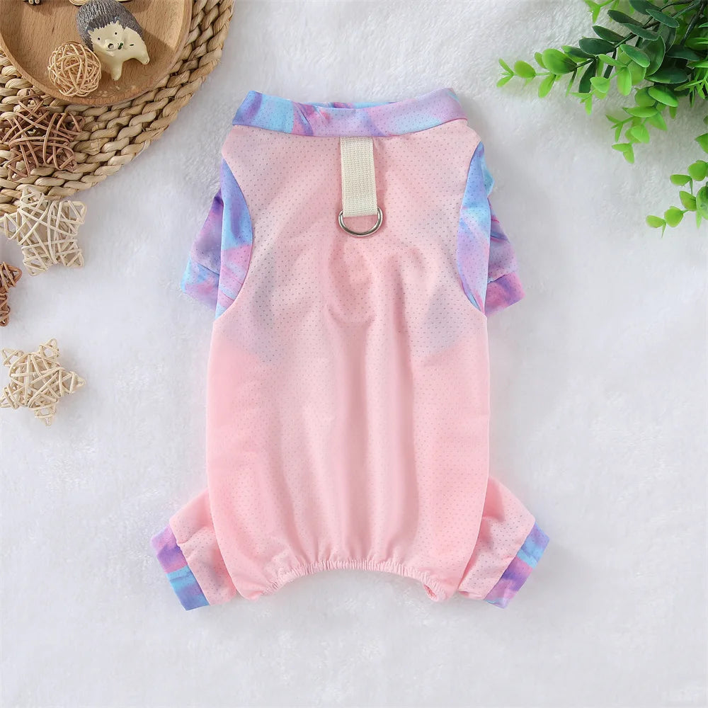 Summer Pet Dog Cooling Jumpsuit
