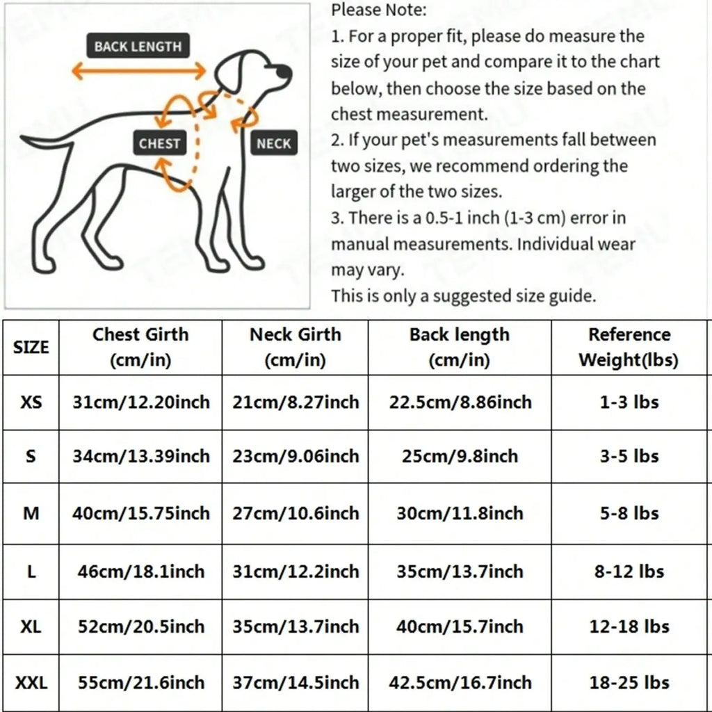 Graphic Pet Breathable Vest For Dog And Cat