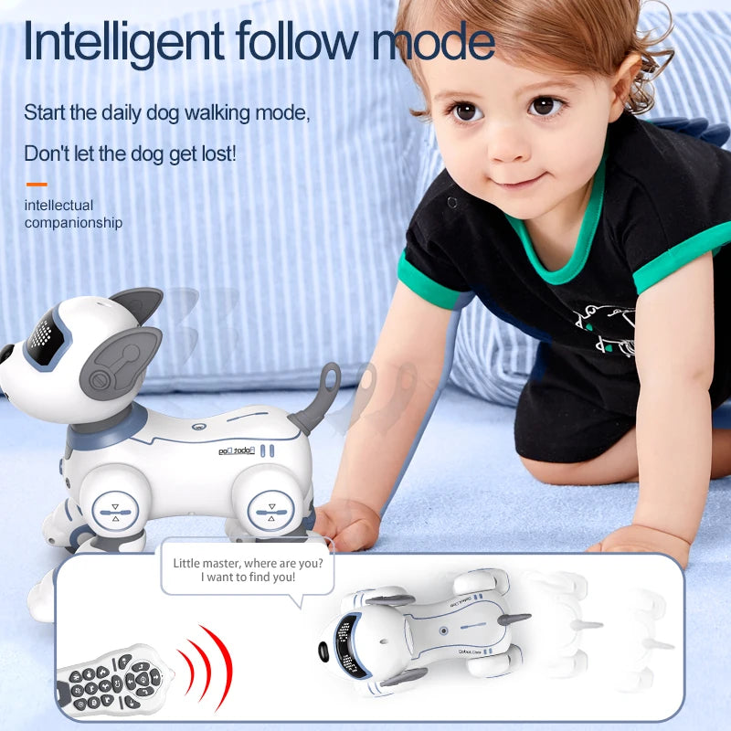 Electronic Stunt Dog, Voice Command, Programmable