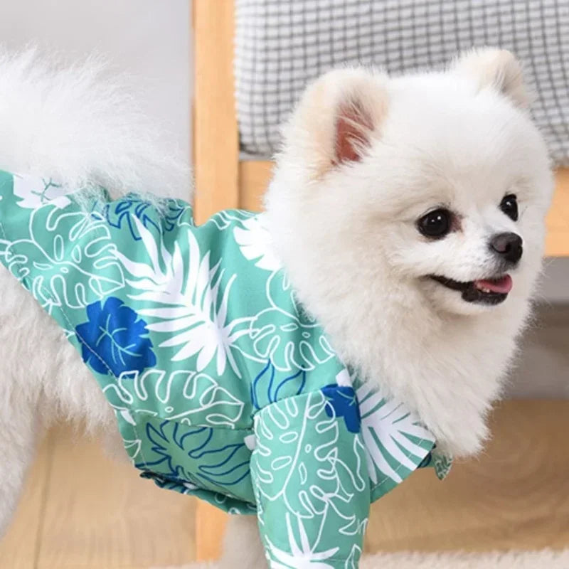 Summer Hawaiian Dog Clothes