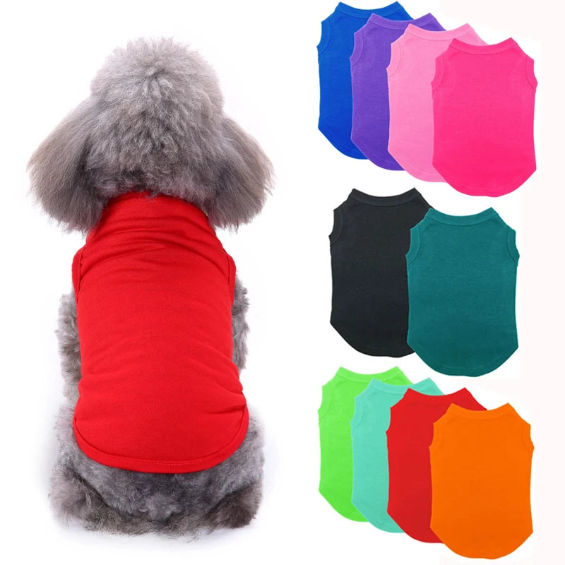 Dog Shirt Clothes, Spring/Summer T- Shirt Apparel