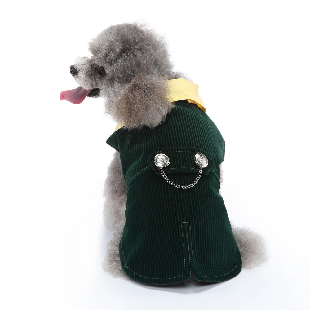 Christmas Dog Costume  Apparel