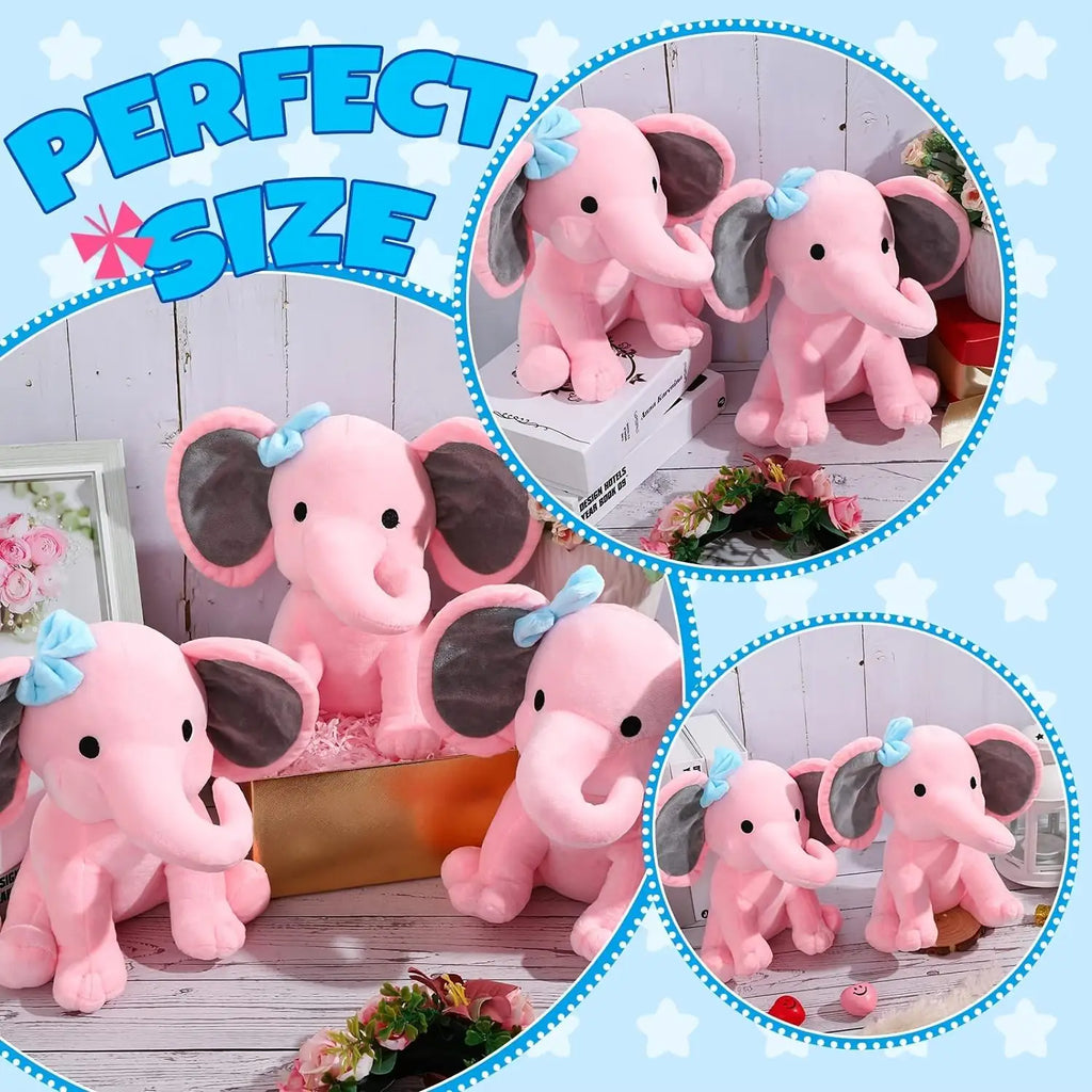 6 Pieces Cute Soft Elephant Stuffed Animals