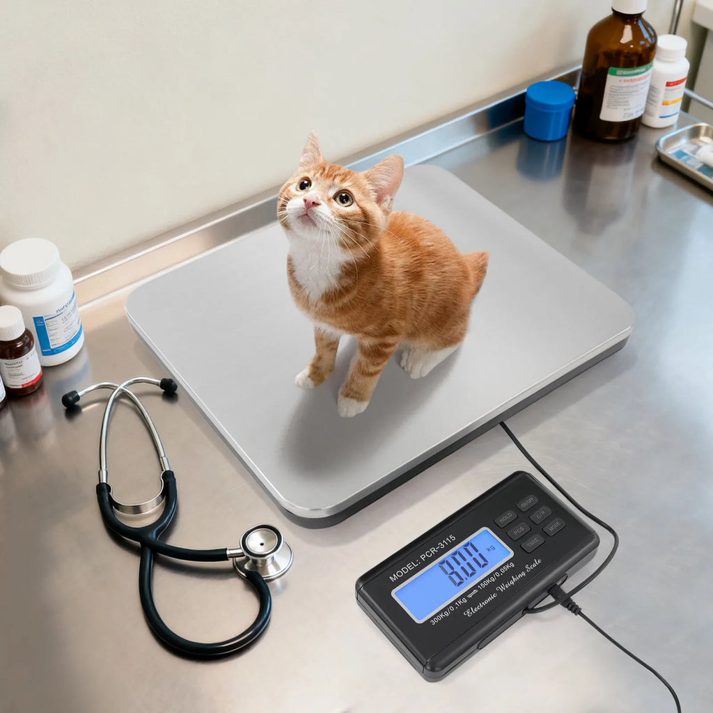 300KG Digital Pet Scale With LCD Display