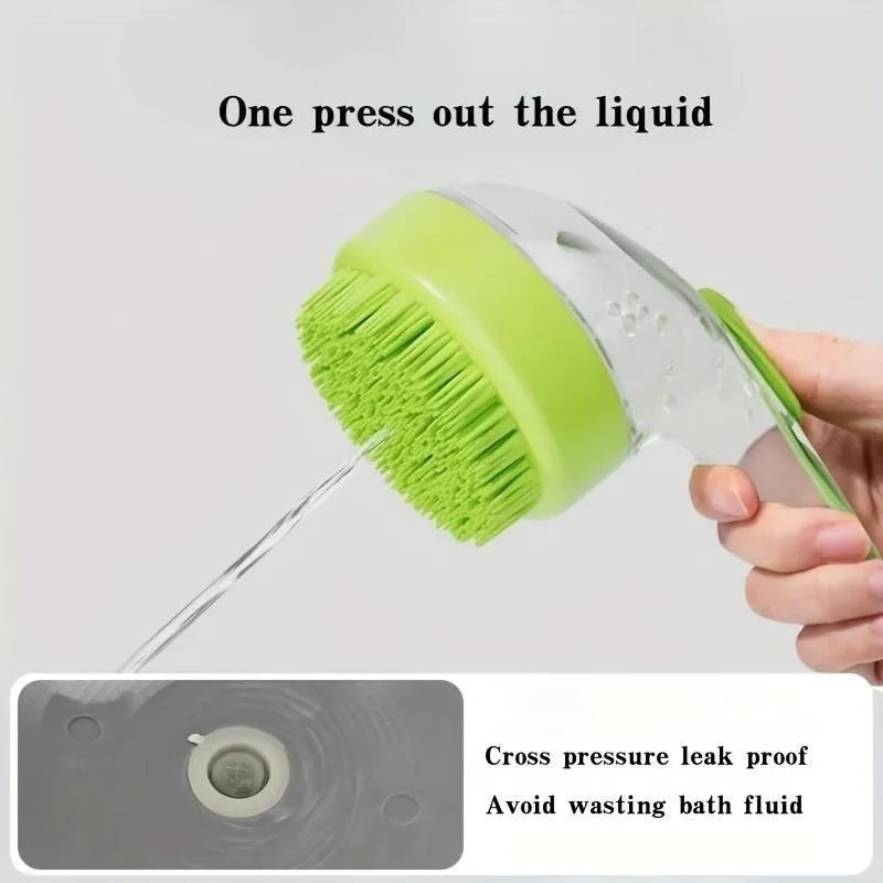 1pcs  Adjustable Pet Bath Brush Set