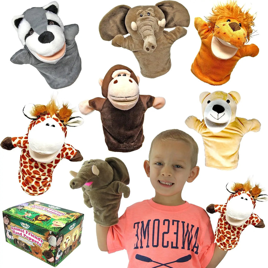 Joyfy 6Pcs Kids Hand Puppets