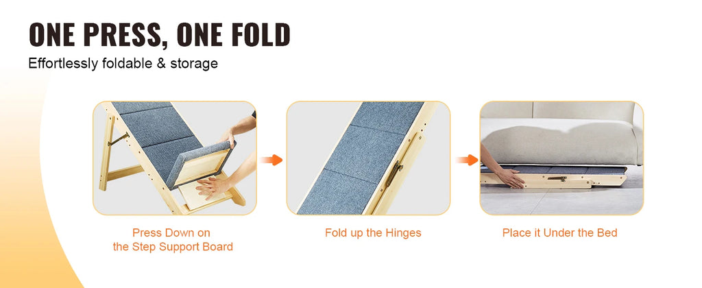 Foldable Access Stairs for Small to Large Size