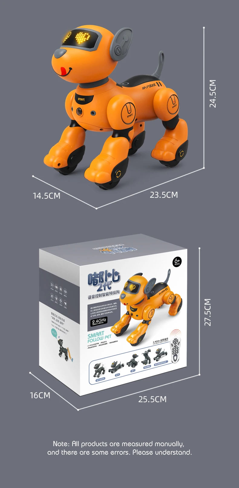 Robot Ai Dog, Programmable Smart Toy