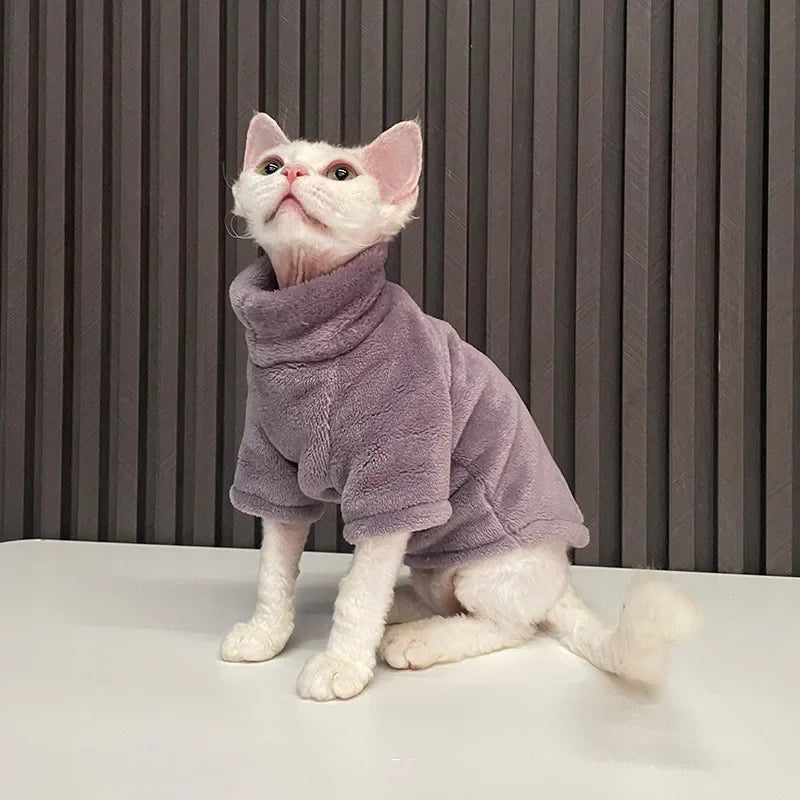 XS-XXL Hairless Cat Sweater Winter Fashion