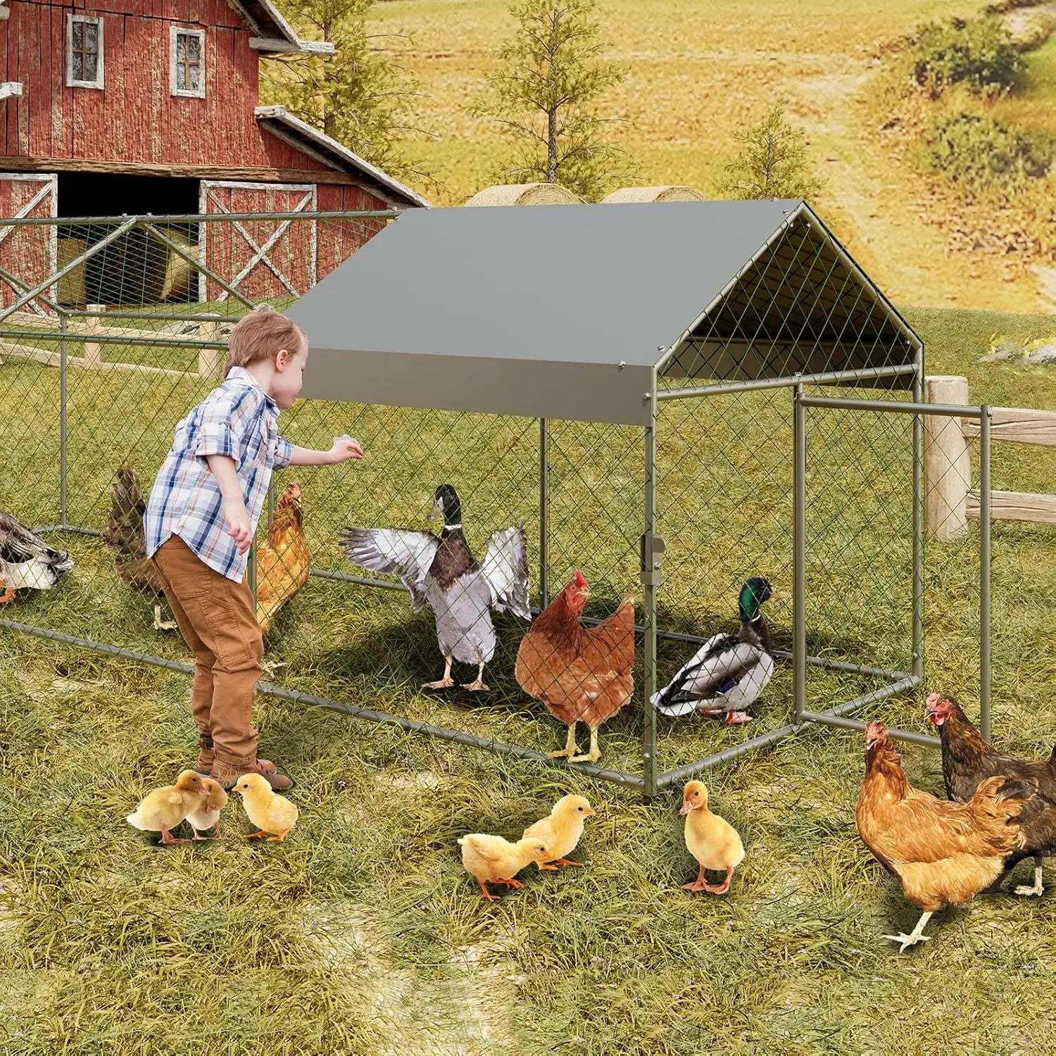 Poultry Metal Cages For Small Animals