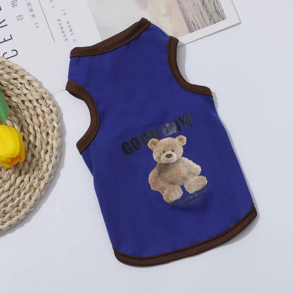 Cute Cotton Cartoon Bear Dog Costumes