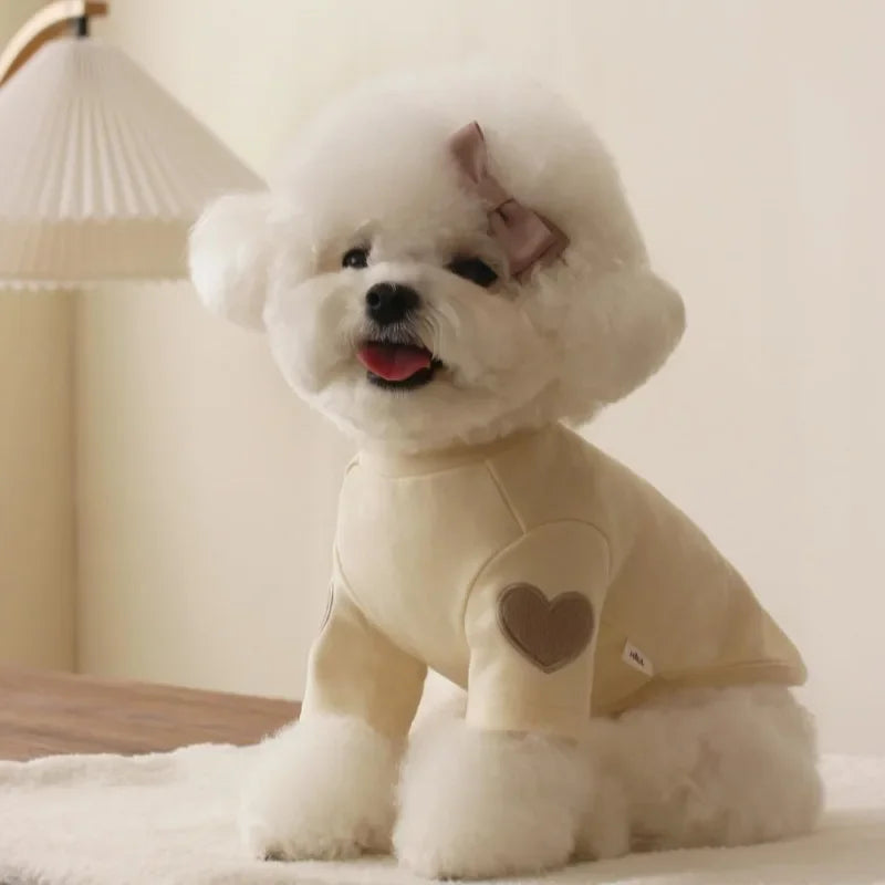 Love Winter Warm Pet Clothes
