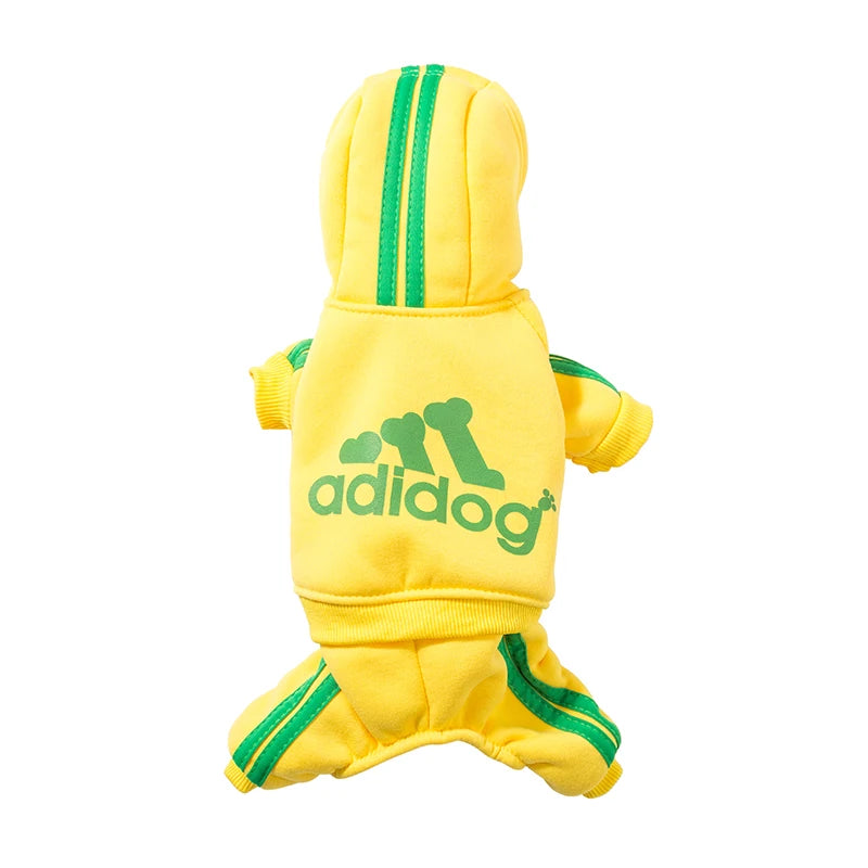 Adidog Clothes, Dog Jumpsuit, Warm Pet Clothes