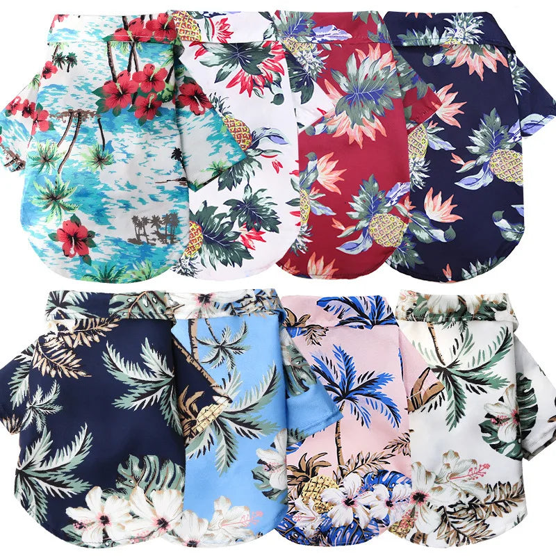 Summer Hawaiian Style Pet Dog/Cat Clothes