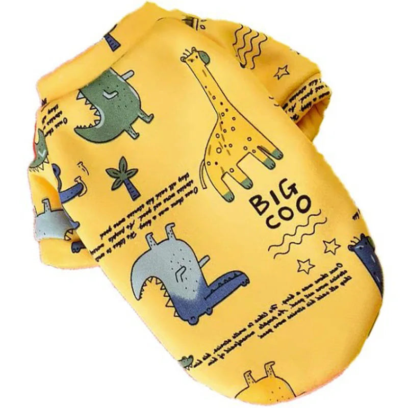 Cartoon Polyester Dog Suits for all Sizes