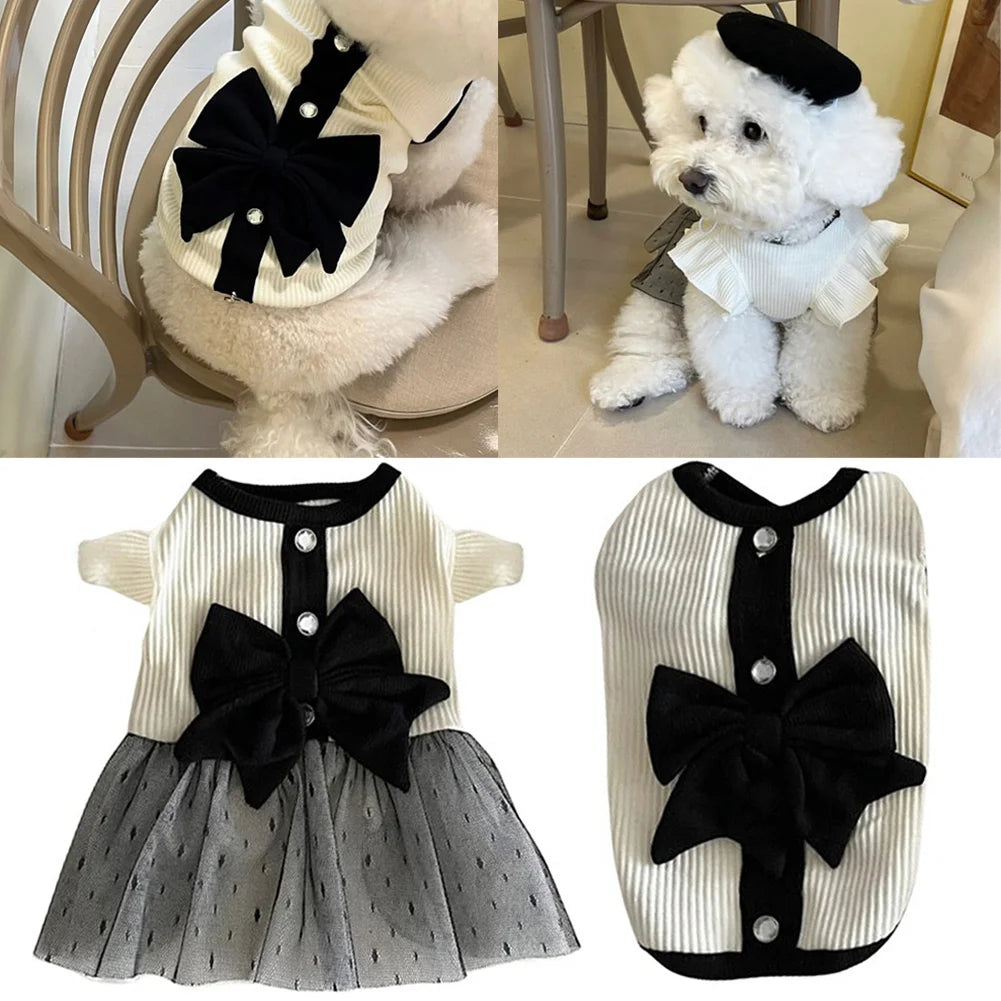 Dog Dress for Small Dogs, Luxury Clothes