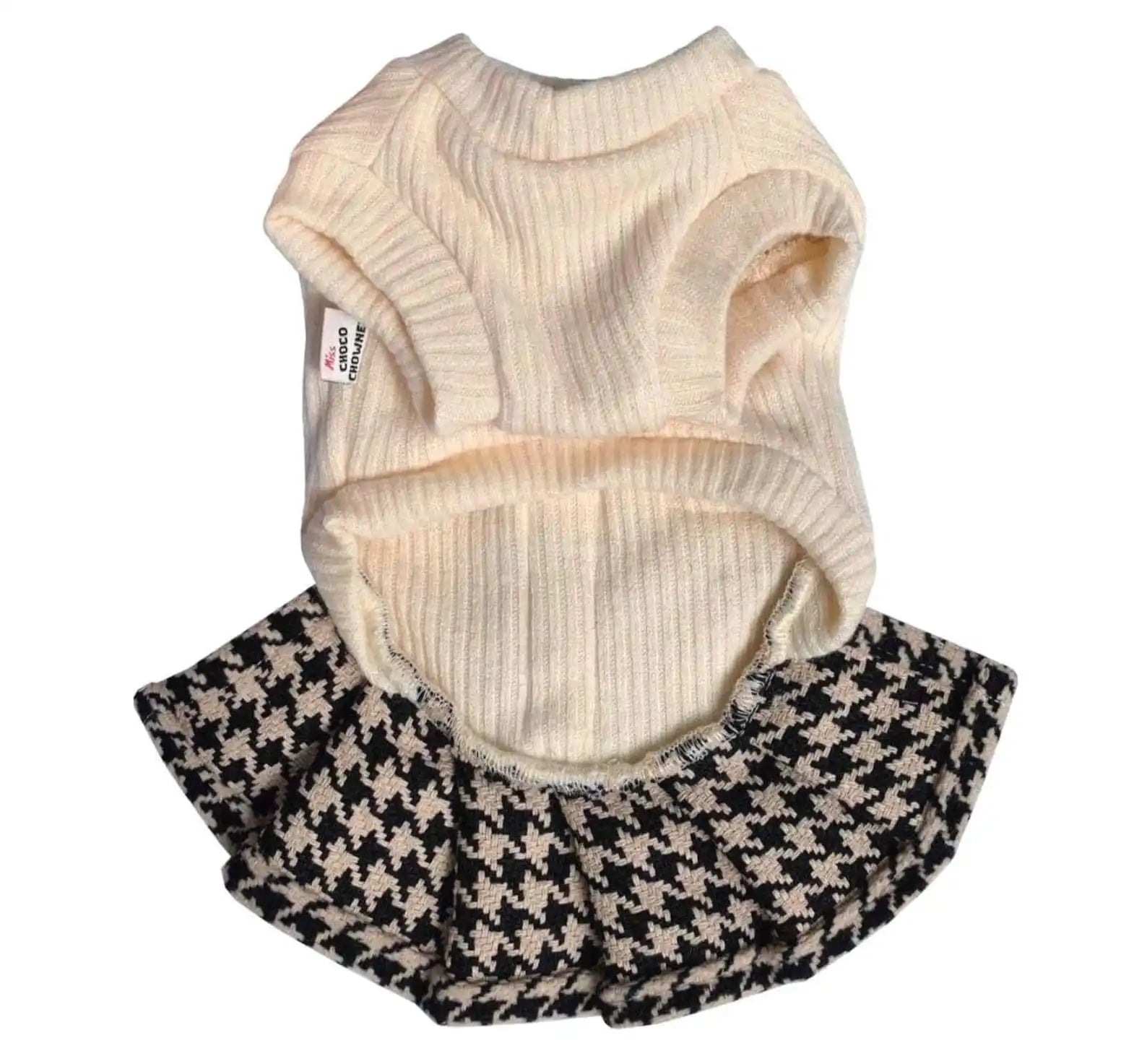New Knitted Pet Princess Dress