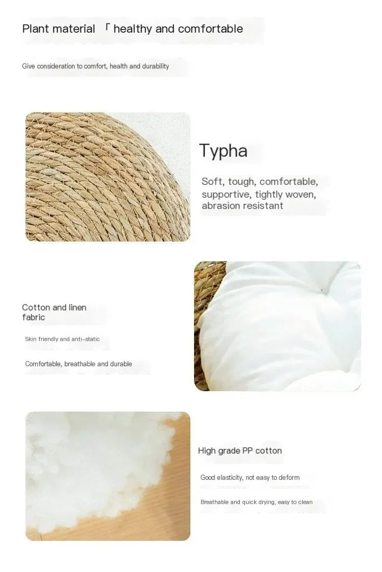 Four Seasons Universal Handmade Vine Woven Cat Nest