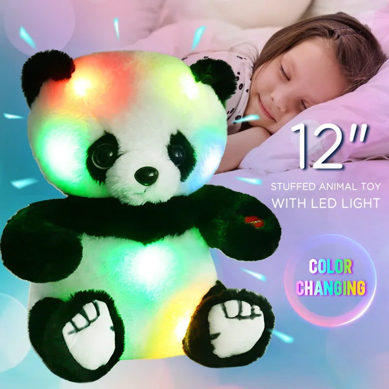 12'' Light Up Plush Panda