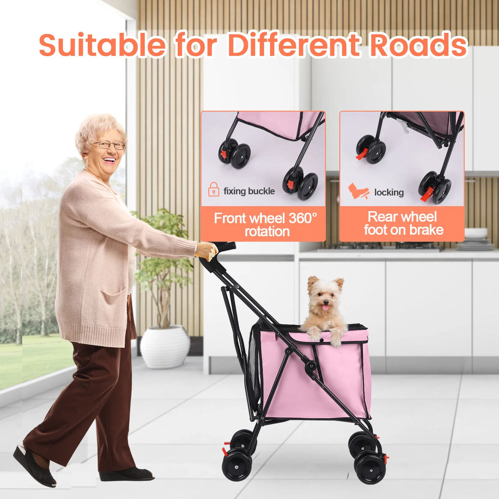 Shopping Trolley For Cats/Dogs Under 33 lbs