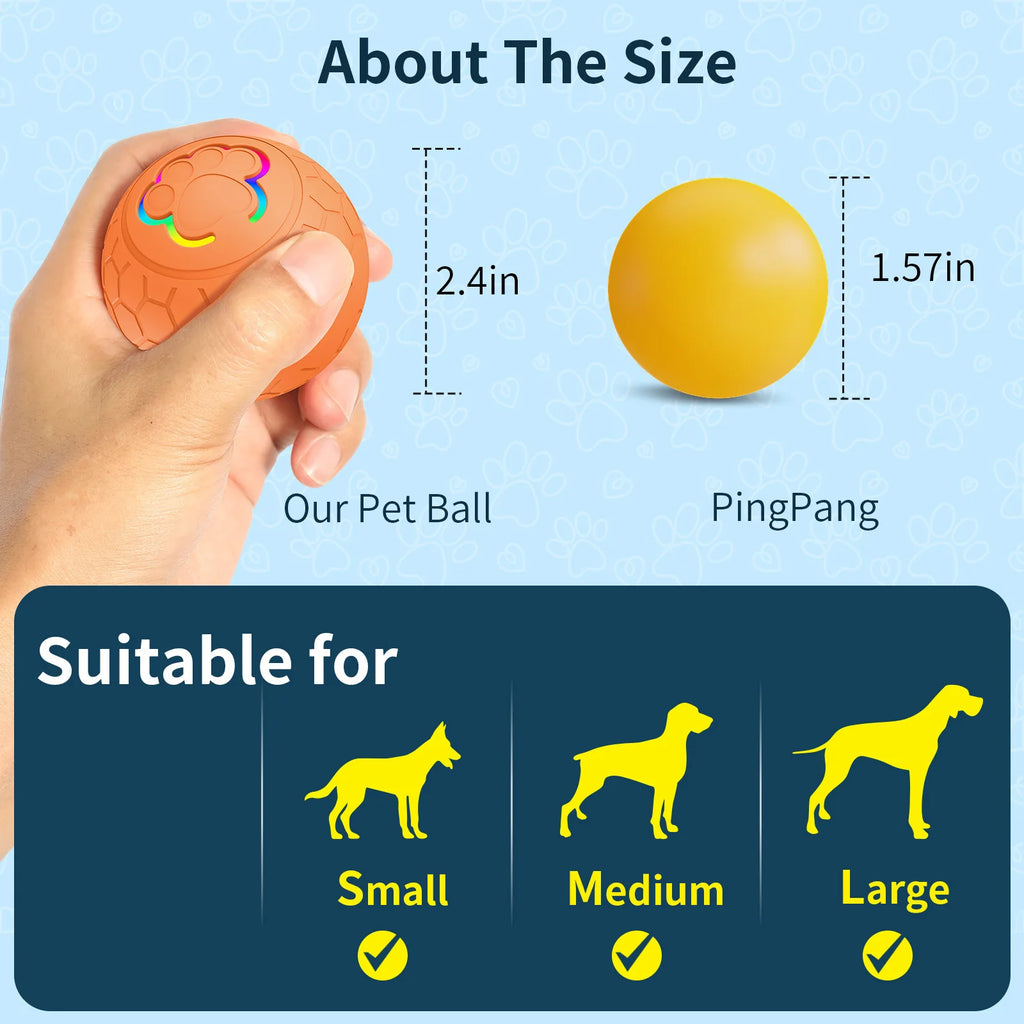 Smart Electronic Interactive Pet Toy Ball