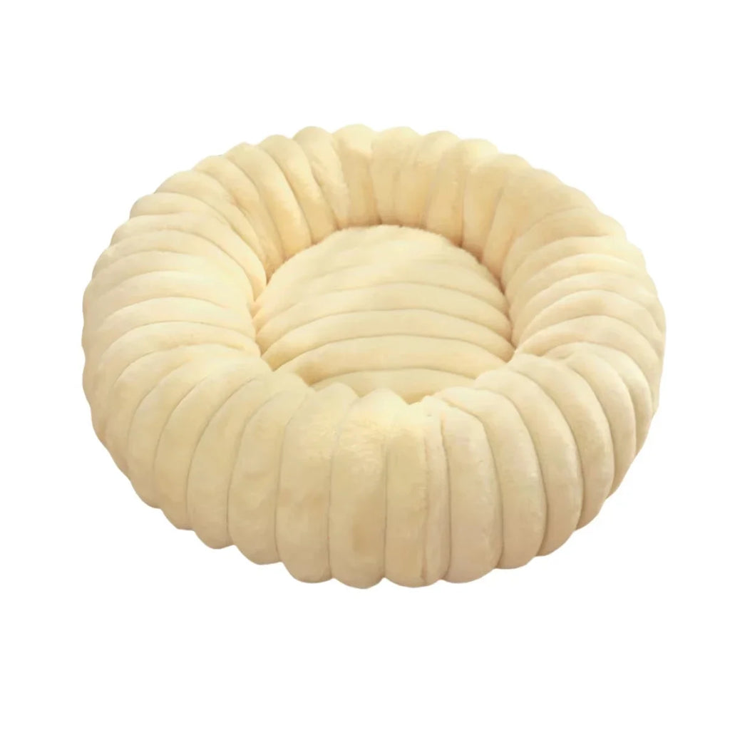 40-70cm Round Bed for Dogs, Super Soft,  Winter Warm Sleeping