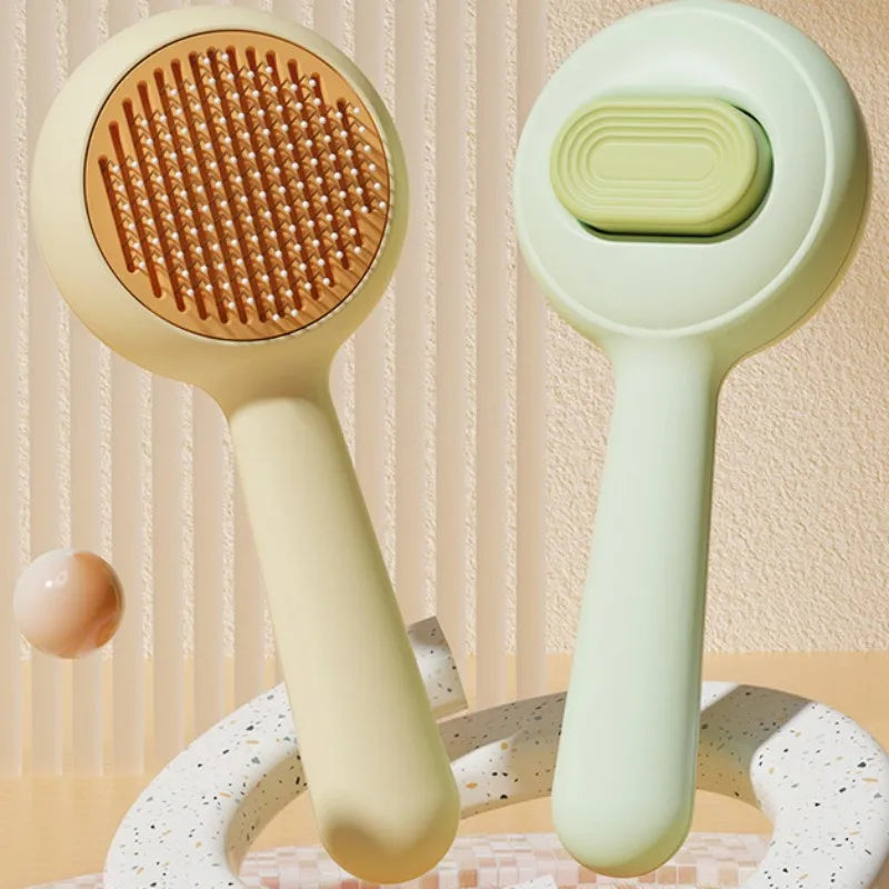 Cat Brush Self-cleaning Pet Hair Remover