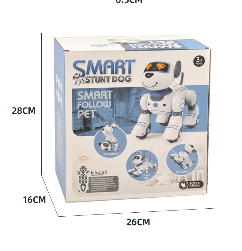 Electronic Stunt Dog, Voice Command, Programmable