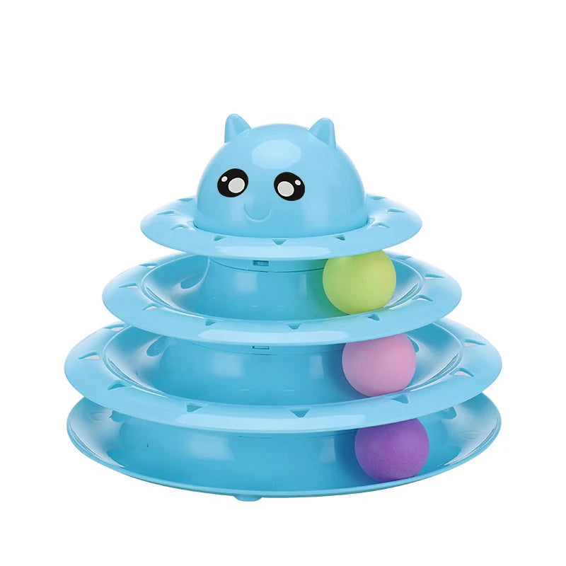 Interactive Cat Toy Tower for Pets