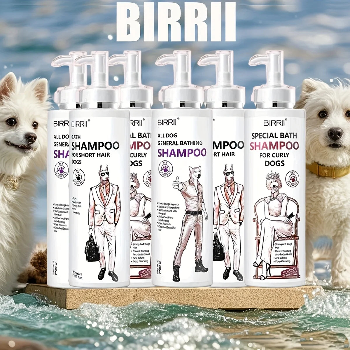 Dry shampoo for pets - no water, no rinsing required