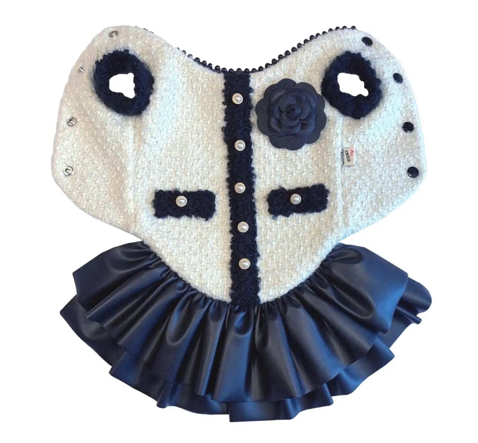 New Knitted Pet Princess Dress