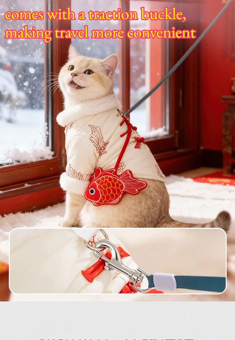 Winter Cat Vest Of The Tang Dynasty