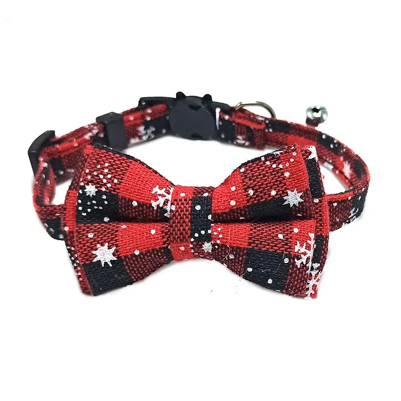 Pet Breakaway Cat Collar, Bow Tie and Bell