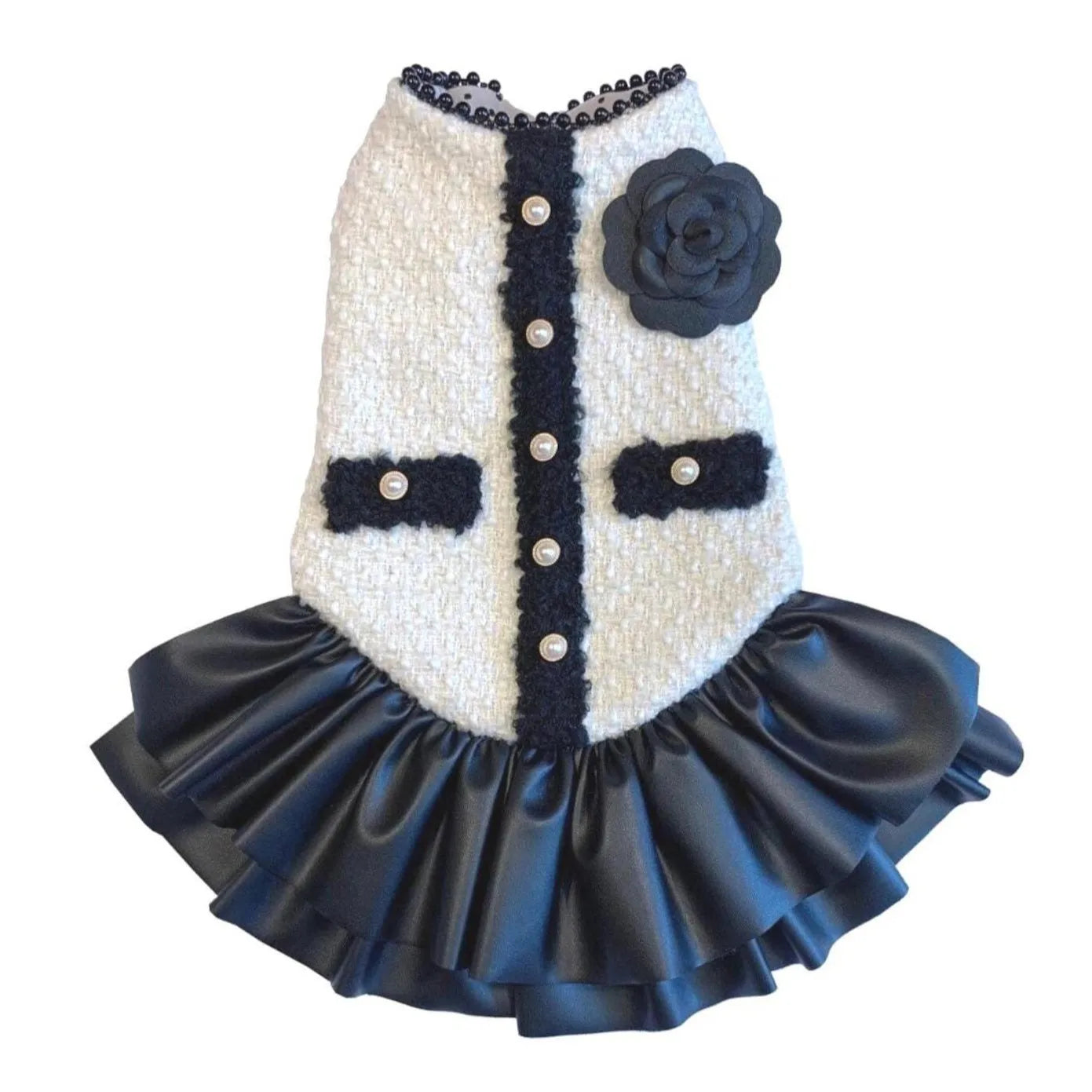 New Knitted Pet Princess Dress