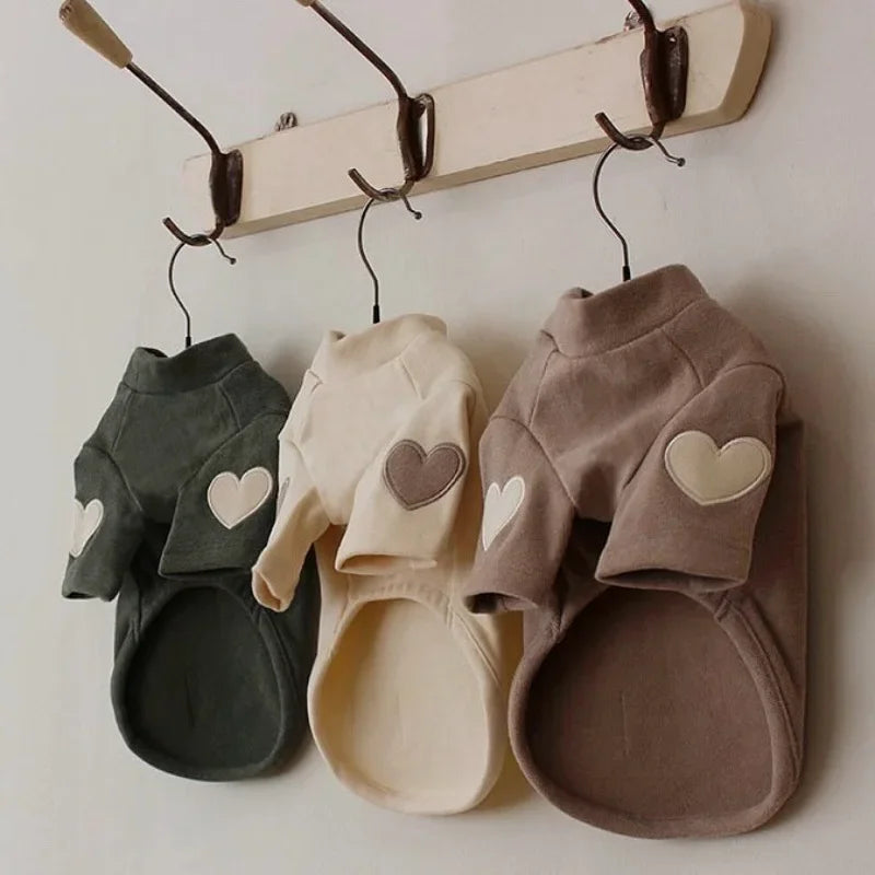 Love Winter Warm Pet Clothes