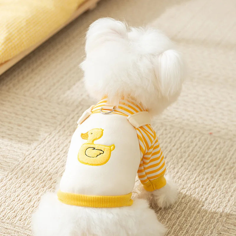Winter Dog Clothes, Cute Cartoon Warm Hoodie