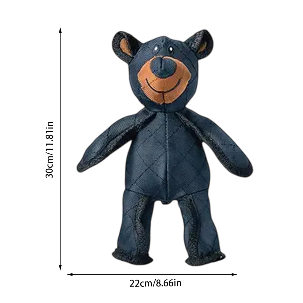 Squeaky Plush Bear Toy for all Animals